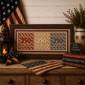 America 250 Cross Stitch Pattern