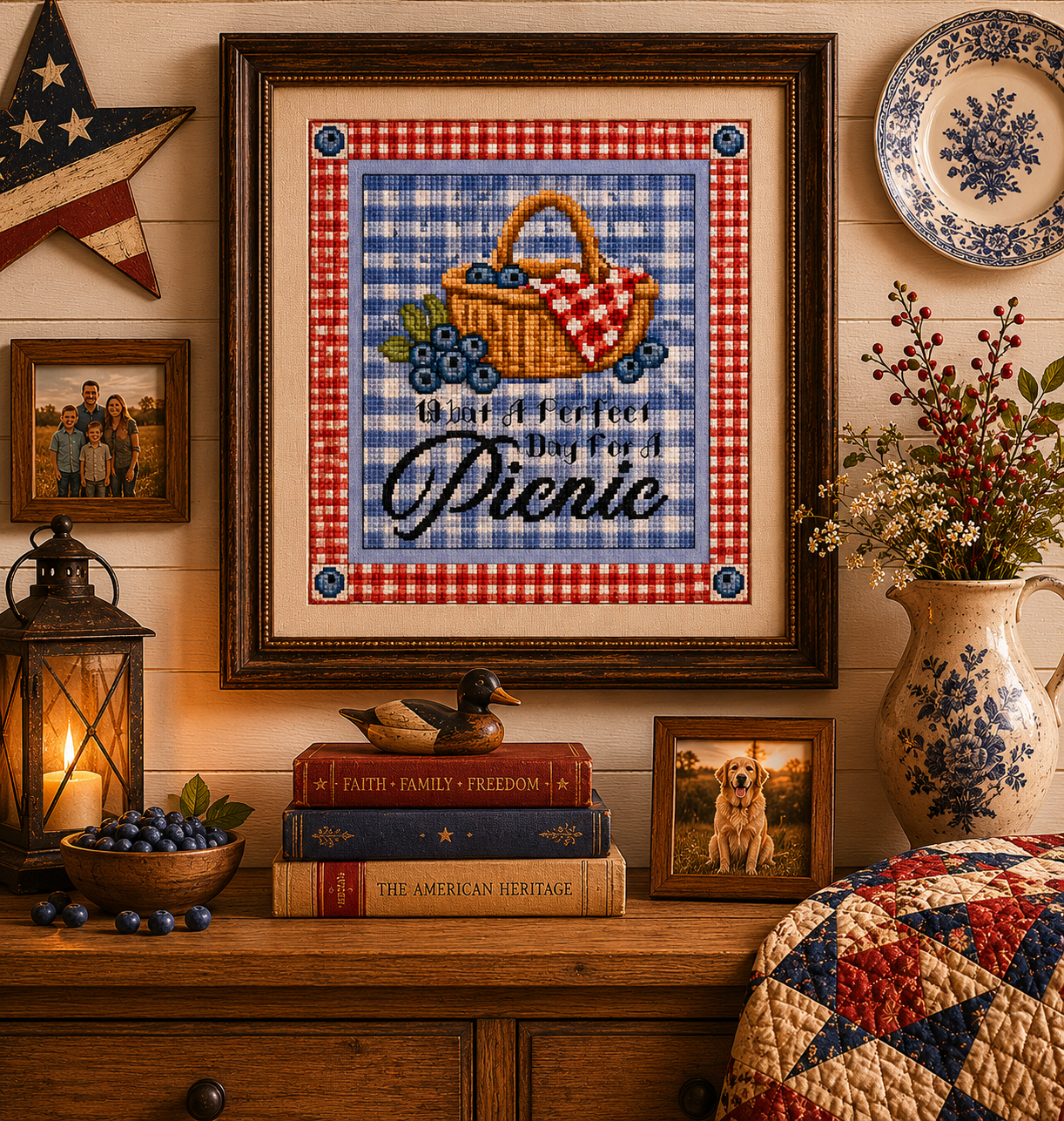 Perfect Picnic Cross Stitch Pattern - Image 4