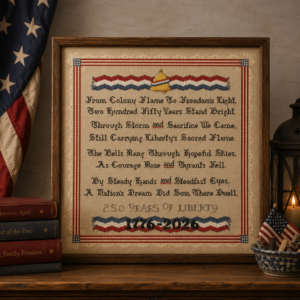 The Bells Rang Through Cross Stitch Pattern