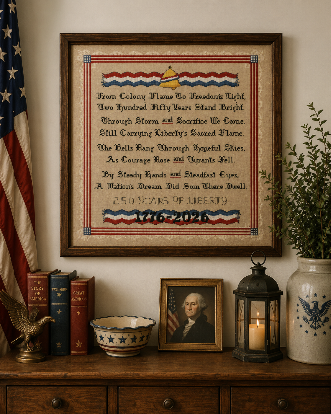 The Bells Rang Through Cross Stitch Pattern - Image 3