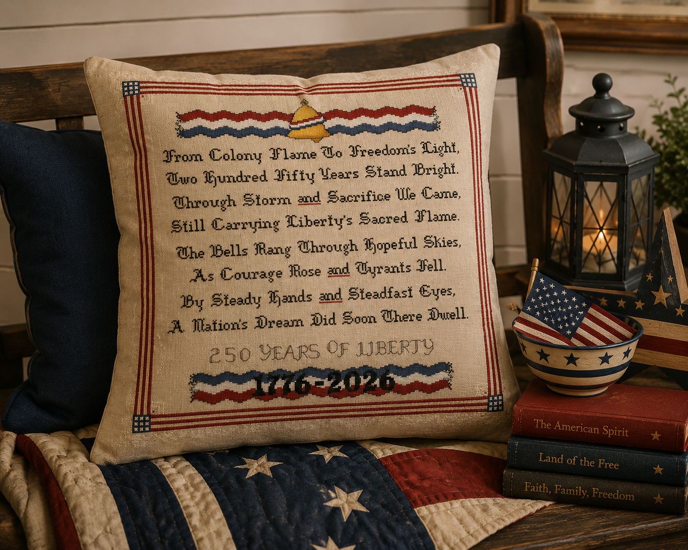 The Bells Rang Through Cross Stitch Pattern - Image 2