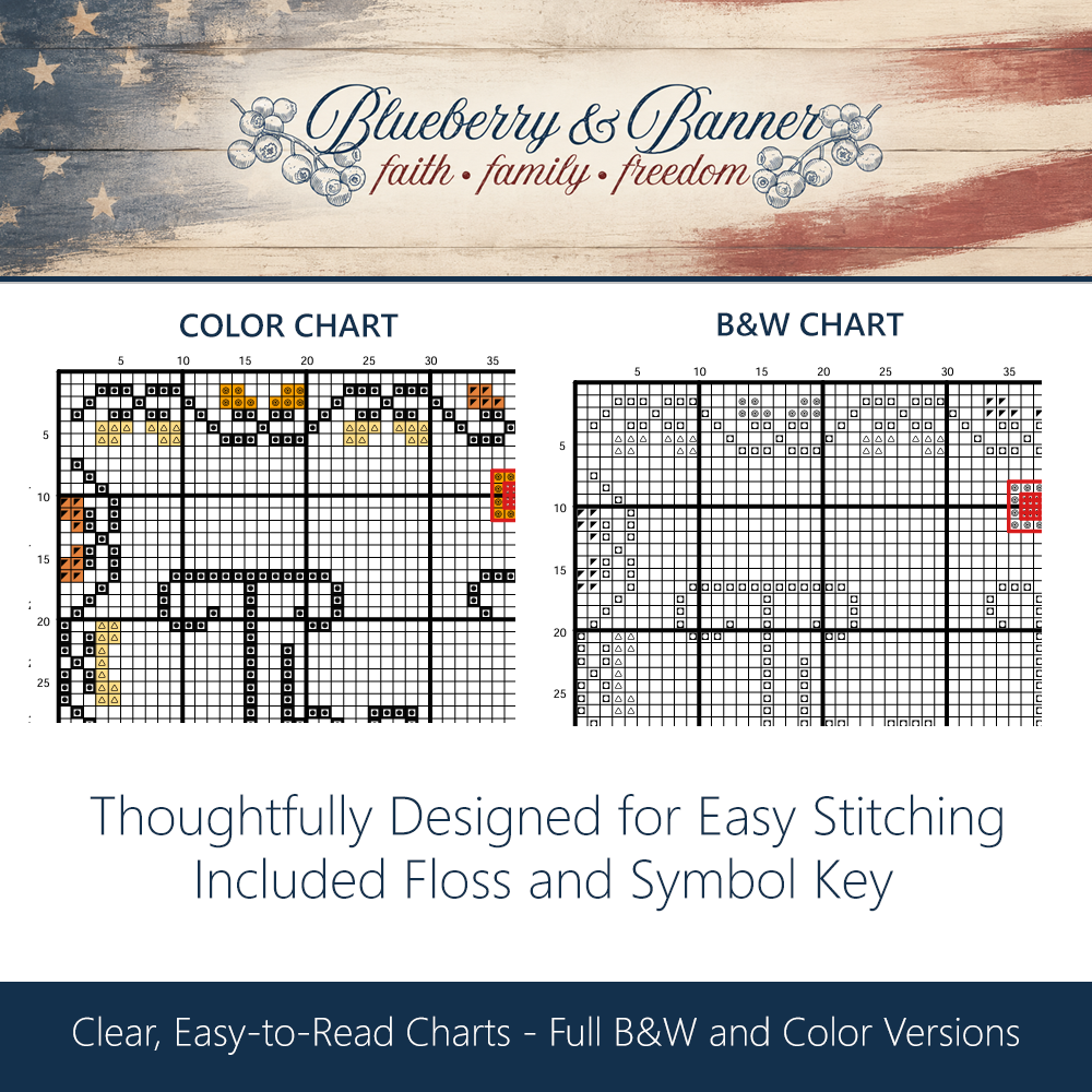 Fathers Cross Stitch Pattern - Image 8