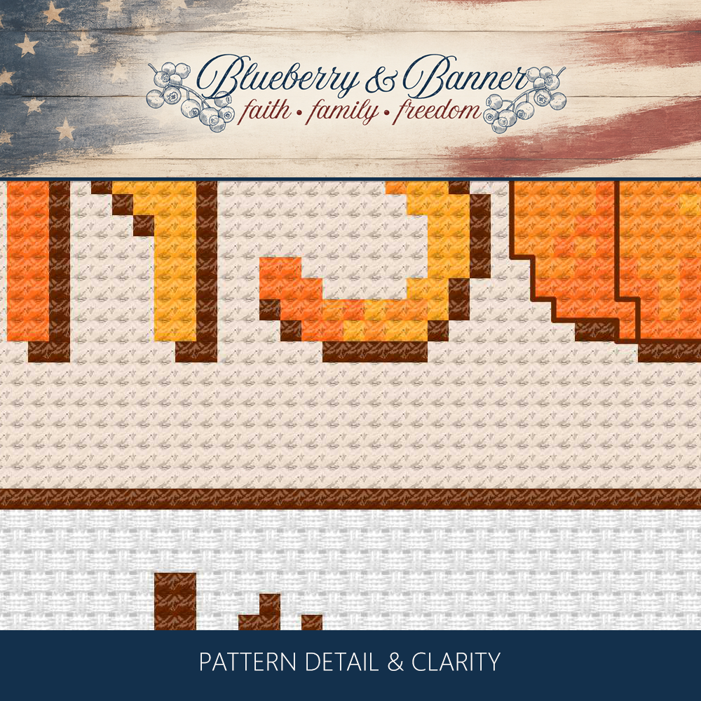Autumn Pumpkins Cross Stitch Pattern - Image 7