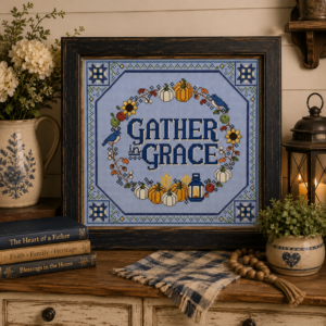Gather in Grace Cross Stitch Pattern